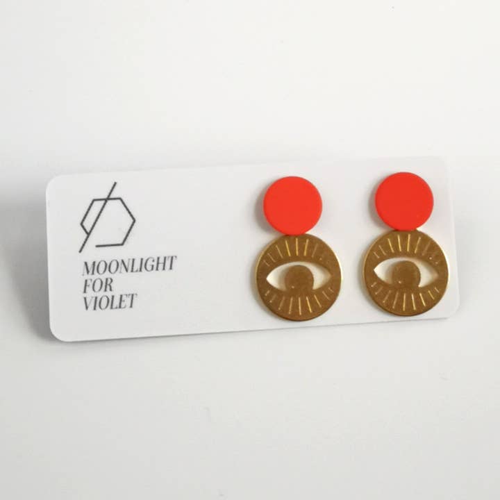 Evil Eye Dangles for wholesale by Moonlight for Violet