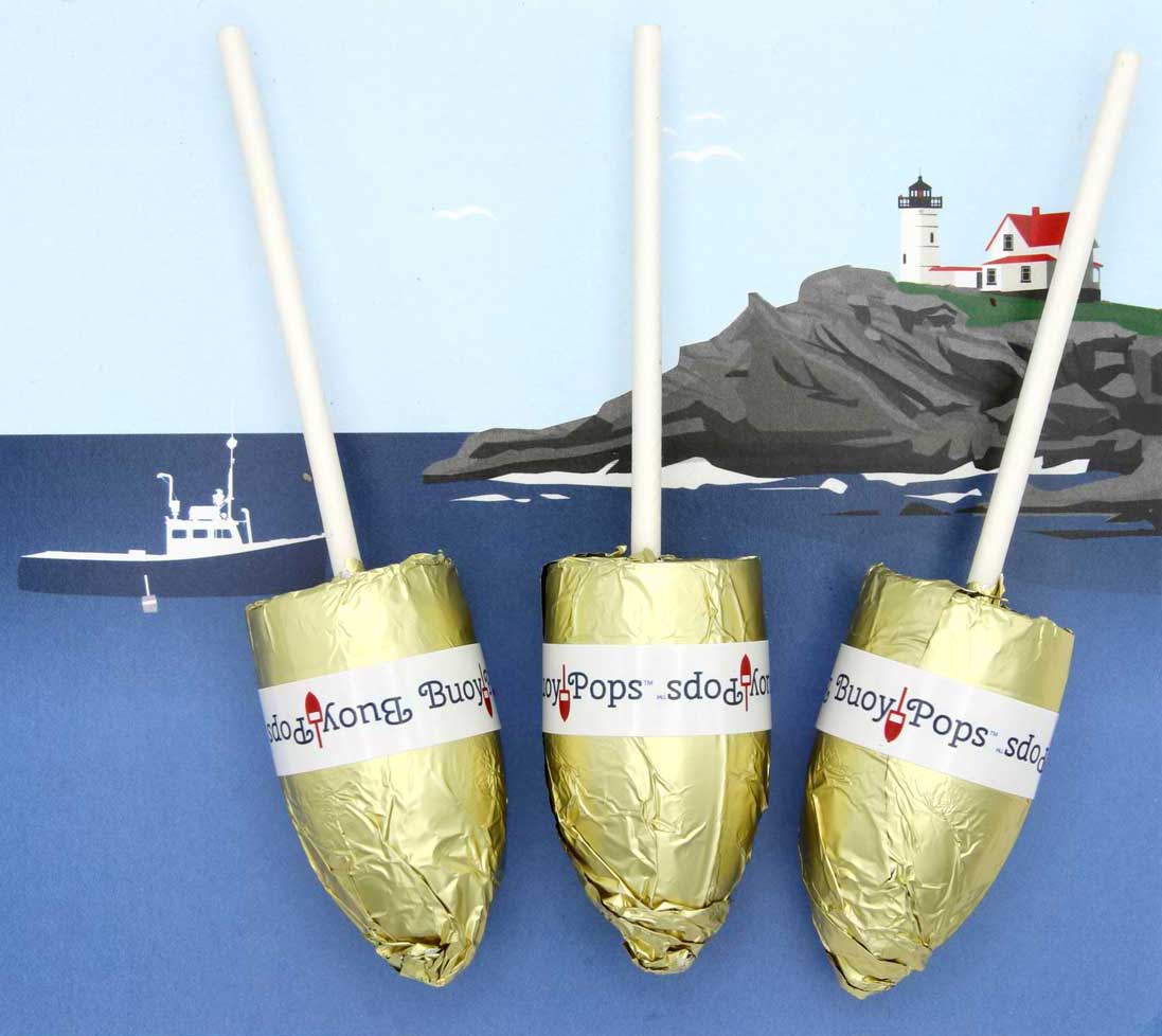 Buoy Pops - Wholesale Chocolate - White Chocolate Buoy Pops0