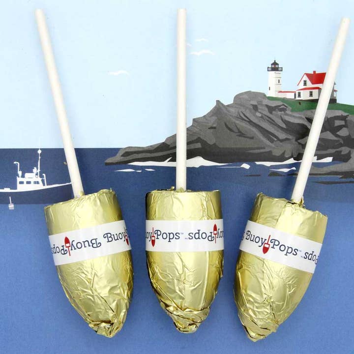 Buoy Pops - Wholesale Chocolate - White Chocolate Buoy Pops0