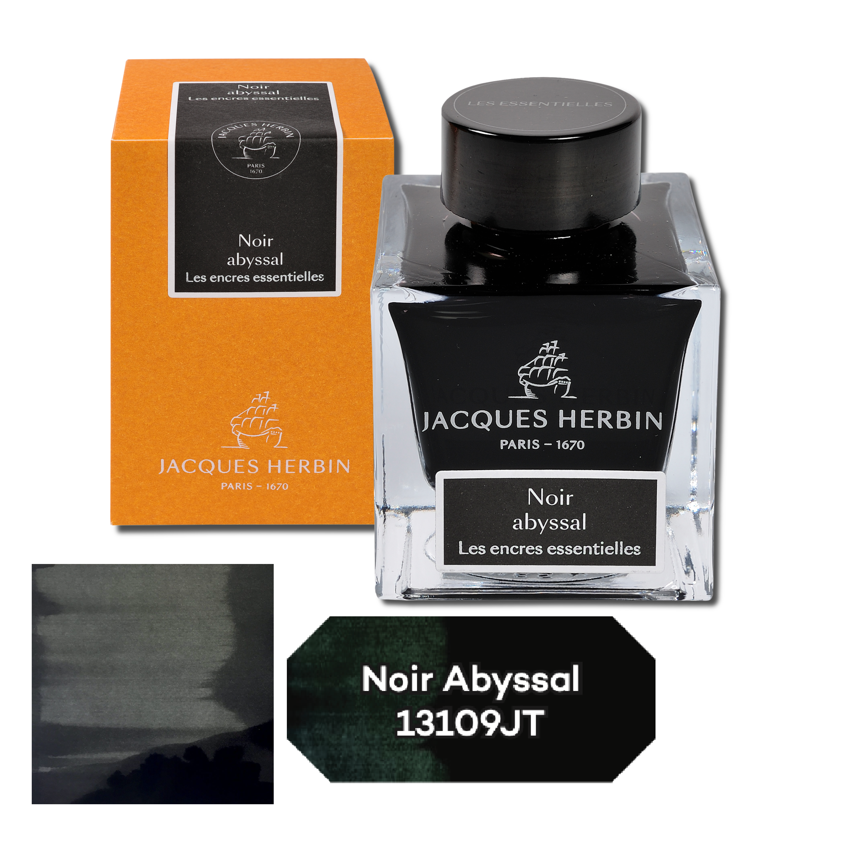 Exaclair - Wholesale Ink Pad - Jacques Herbin Essentials Ink - 50ml0