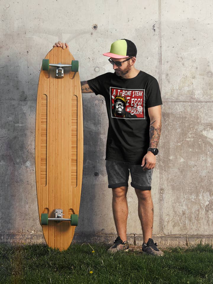 Cleaver And Blade - Wholesale T-shirt (graphic) – men's - T-Bone Steak T-Shirt2