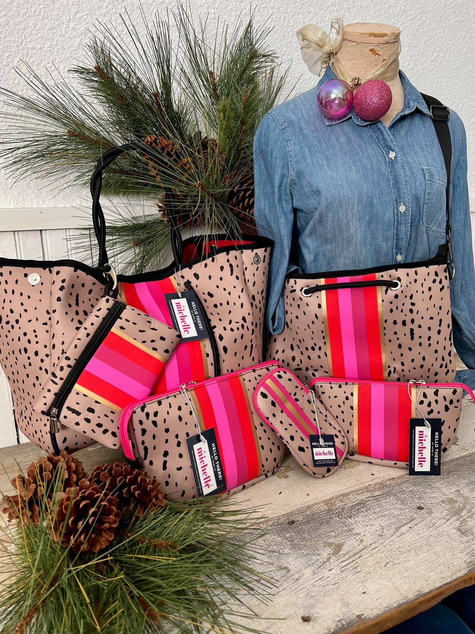 TAYLOR GRAY – Sacola - Mulher por atacado – A bolsa de neoprene Michelle | shoptaylorgray1