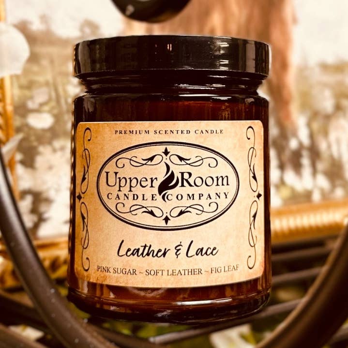 COURO & RENDA por atacado de Upper Room Candle Company