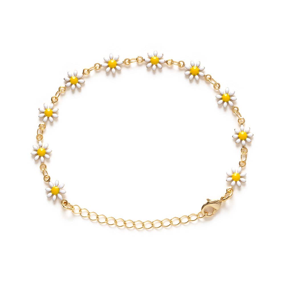 Amano Studio - Wholesale Link & Chain Bracelet - Daisy Chain Bracelet