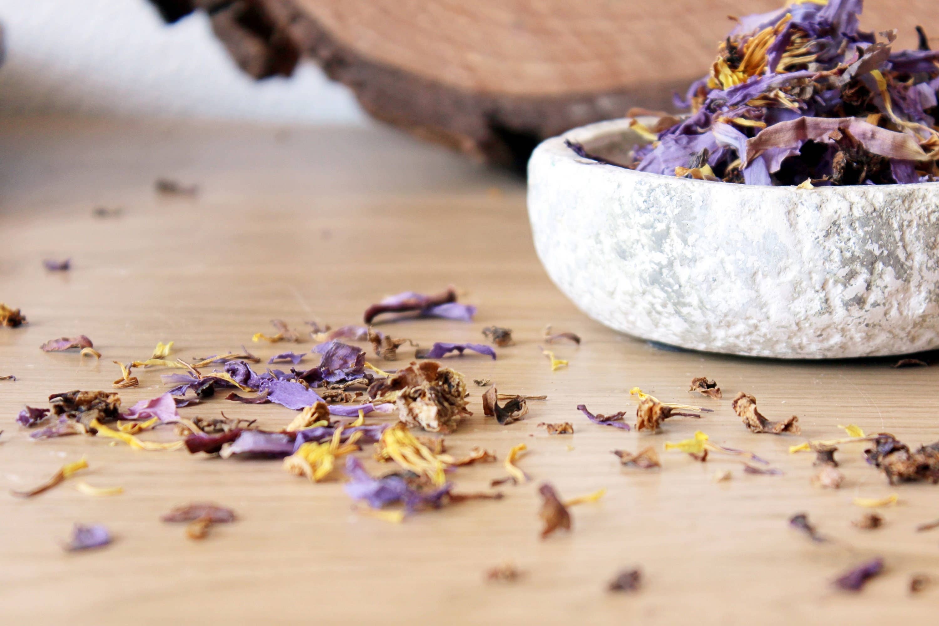 Ayamani Naturals – Großhandel Loser Tee – BLUE LOTUS Nymphaea Caerulea getrocknete Blütenblätter2