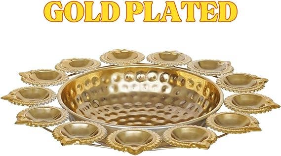 Anuna Enterprises LLC - Wholesale Decorative Plate/Dish/Bowl - Decorative Urli Bowl for Home/Diwali Decoration Items2