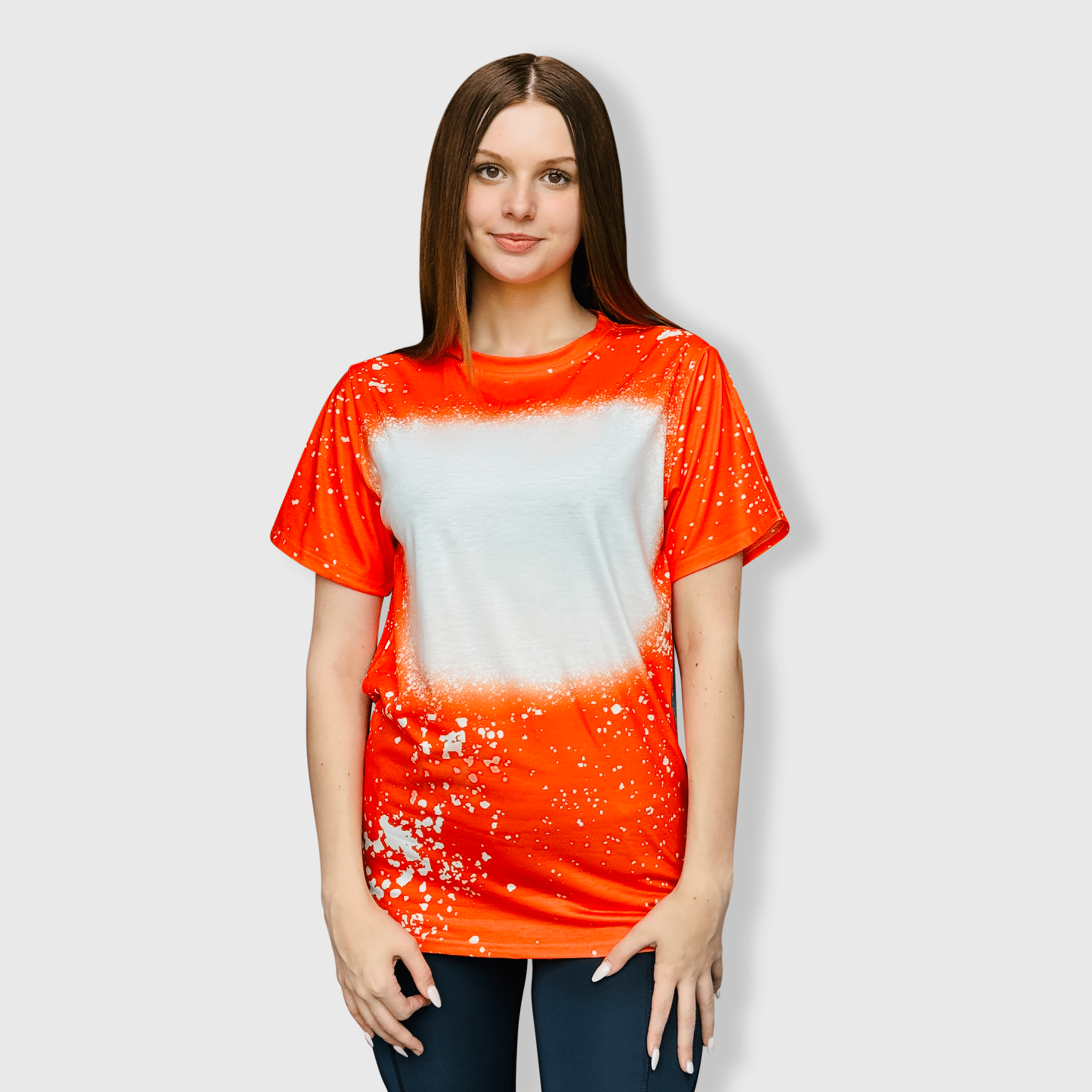 ILTEX Apparel - Wholesale T-Shirt - Women's - FAUX Bleached Tees - Adult38