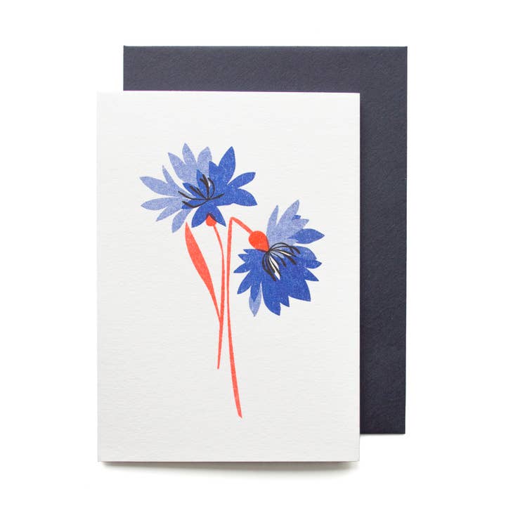 Mini-carte florale féminine classique pour la fête des mères pour la vente par Bobbie Print