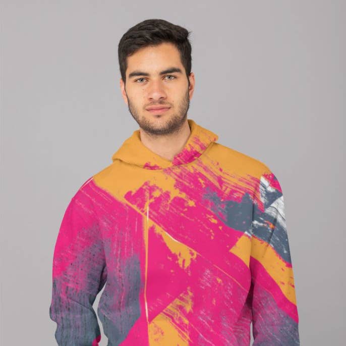 Omdat het drie sublimatie hoodie is voor wholesale door True Modern