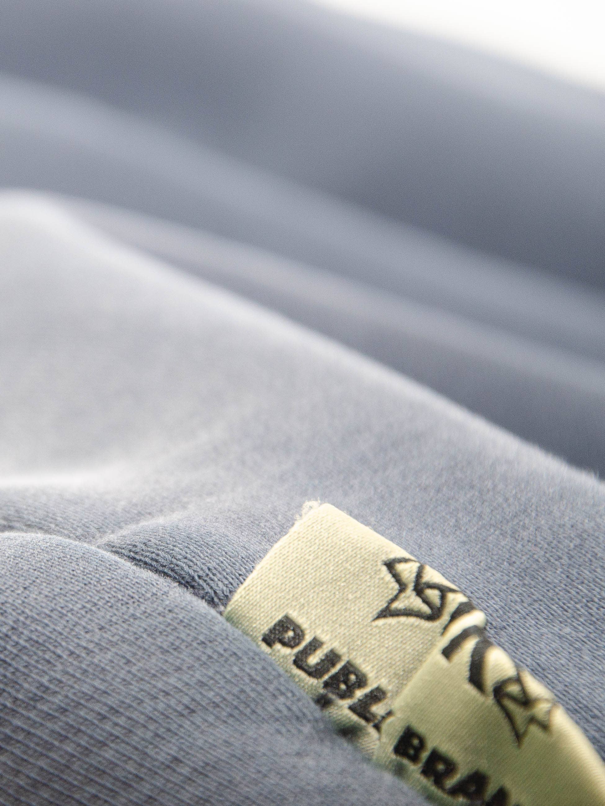 College Navy French Terry Hoodie for wholesale on Faire8