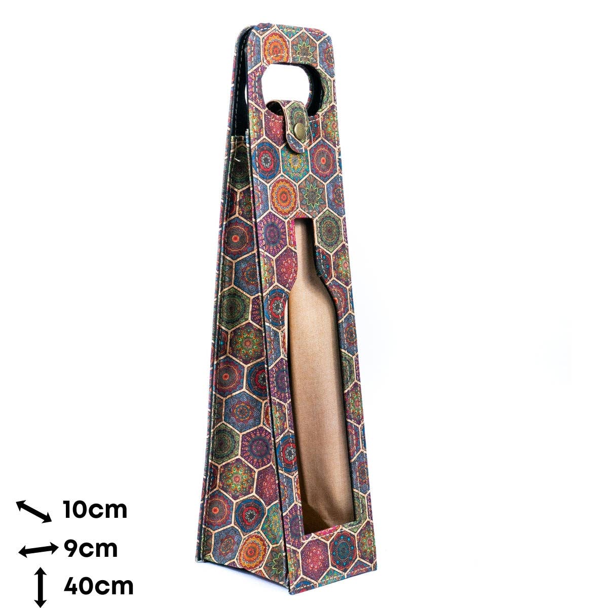 Meninas Bonitas Cork – wholesale Wine gift bag – Natural Cork Wine Carrier and Gift Bag L-106911