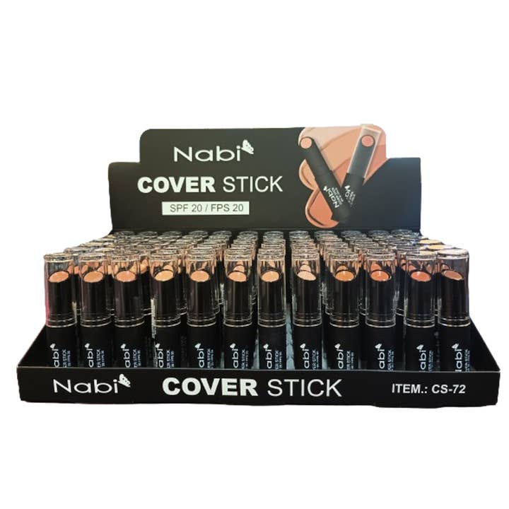 Nabi Cosmetic - Wholesale Face Concealer - CS72- Concealer Stick 72pcs/ Set