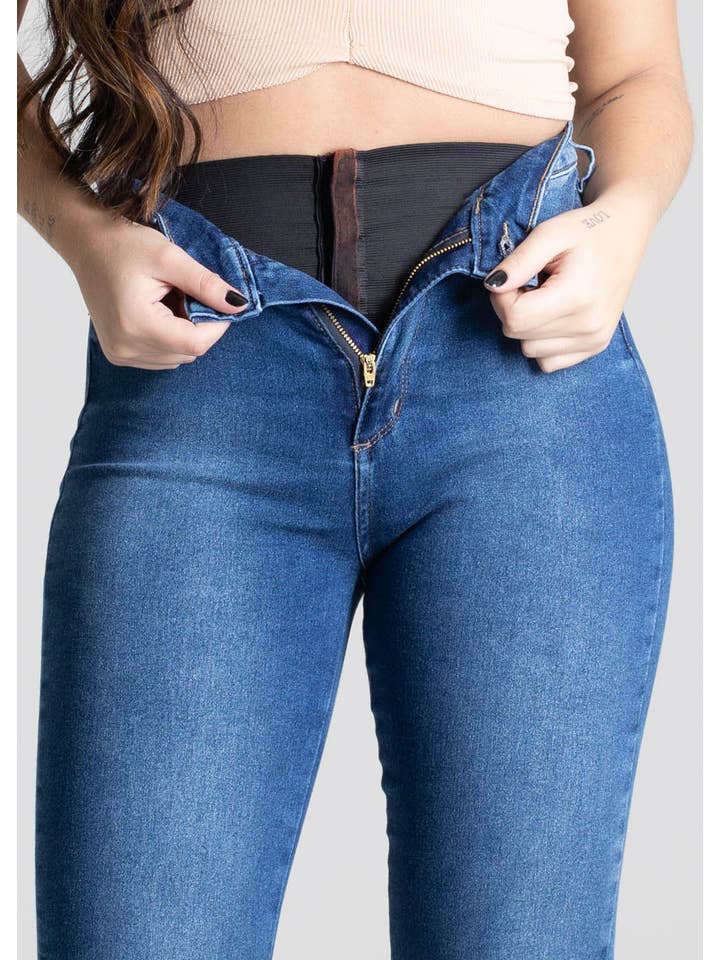 Sawary Jeans - Wholesale Jeans - Women's - Sawary Super Shaper High-Waisted Jeans for Women