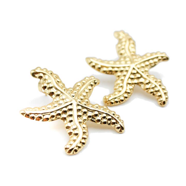 Starfish Earrings - EVE for wholesale by L'Atelier des Dames
