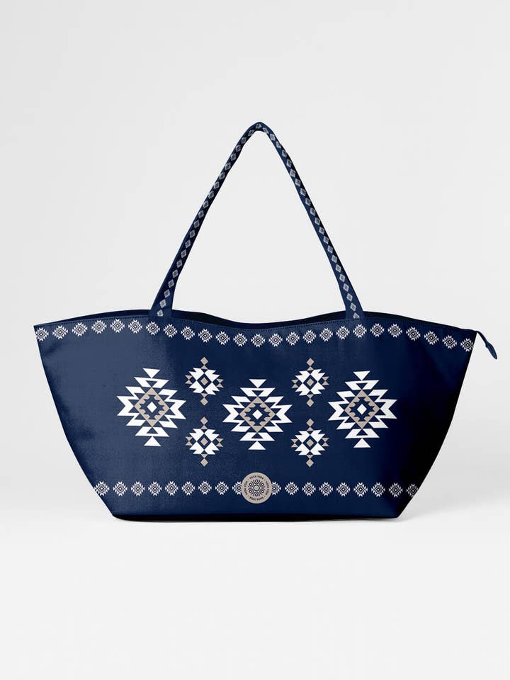 Travel Bag Greek Aztec for wholesale by Vaya Vida