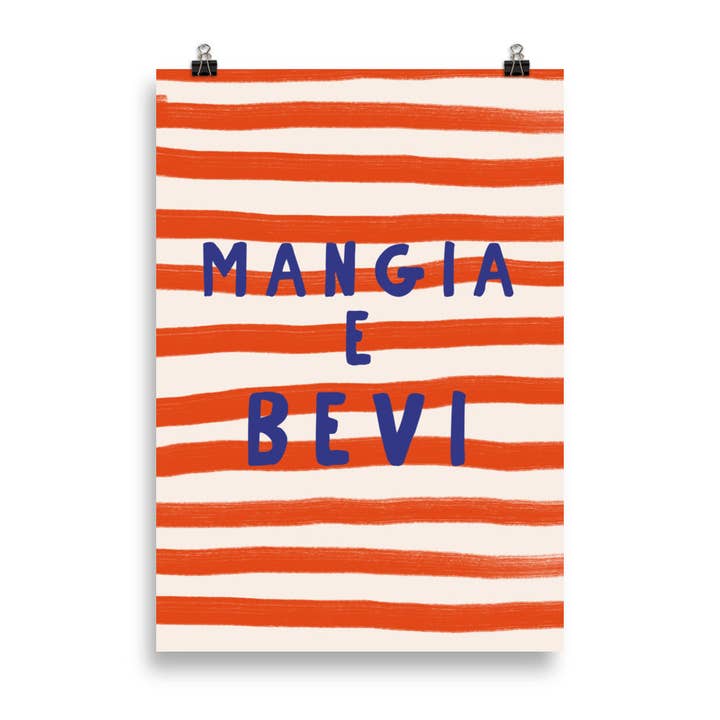 The Refined Spirit - Wholesale Poster - Mangia e Bevi - Poster