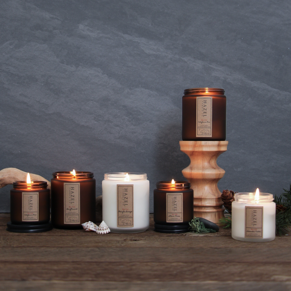 Hazel Candle Co. - Wholesale Jar/Filled Candle - California Pine Candle3