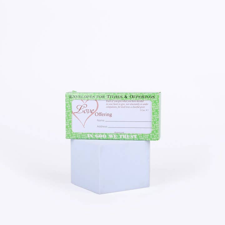 Offering Envelope - Love - 100Ct for wholesale by Swanson Christian Products