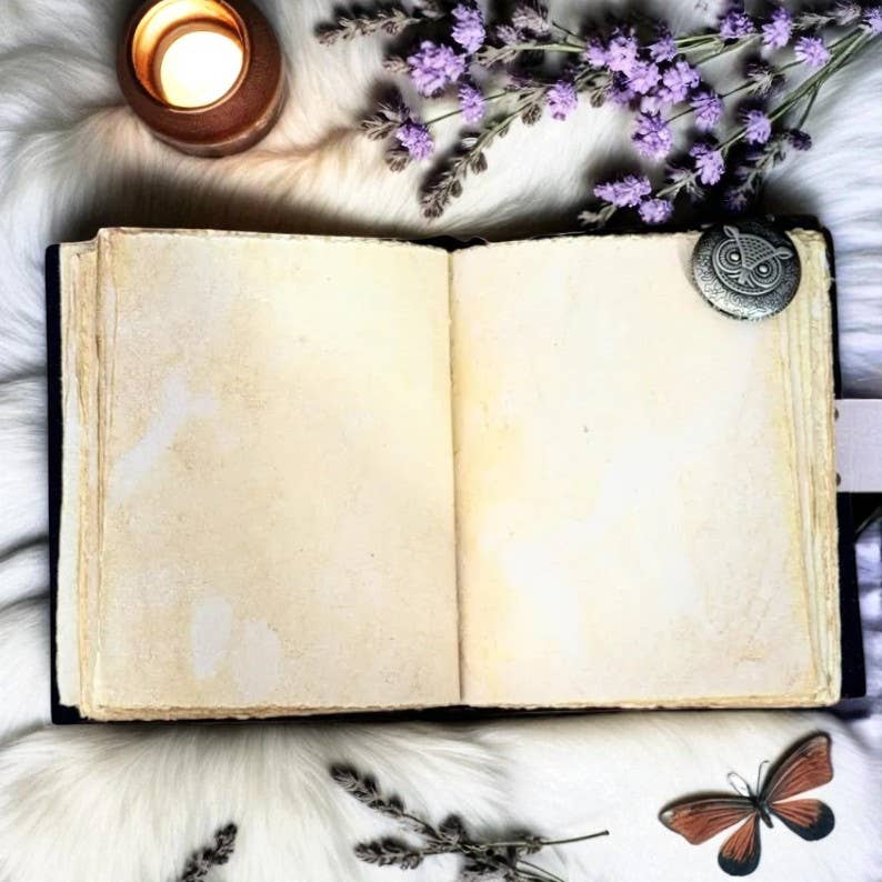 Leatherooze - Wholesale Journal/Diary - Fairy Leather Journal-Vintage SpellbooK4