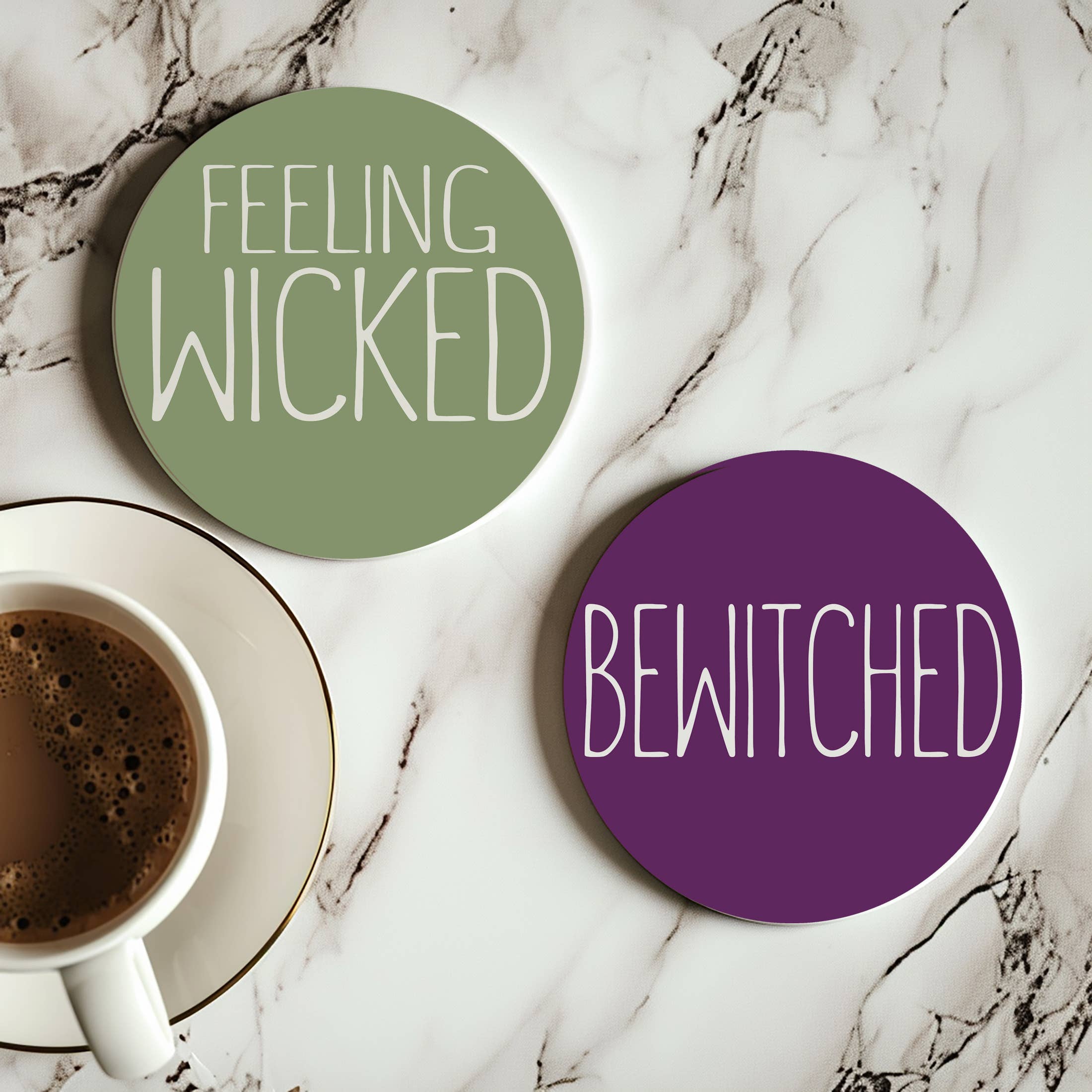 Gia Roma - Wholesale Onderzetters - Chinoiserie Halloween Onderzetters, Luxe Herfst Huisdecoraties64