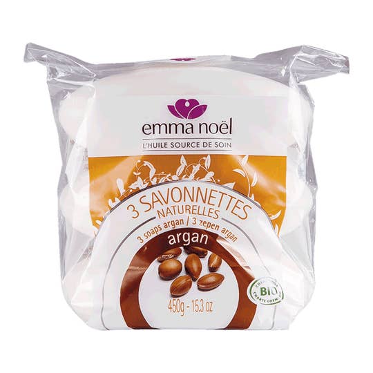 Savonnettes Argan Bio 3x150g pour la vente par EMMA NOEL