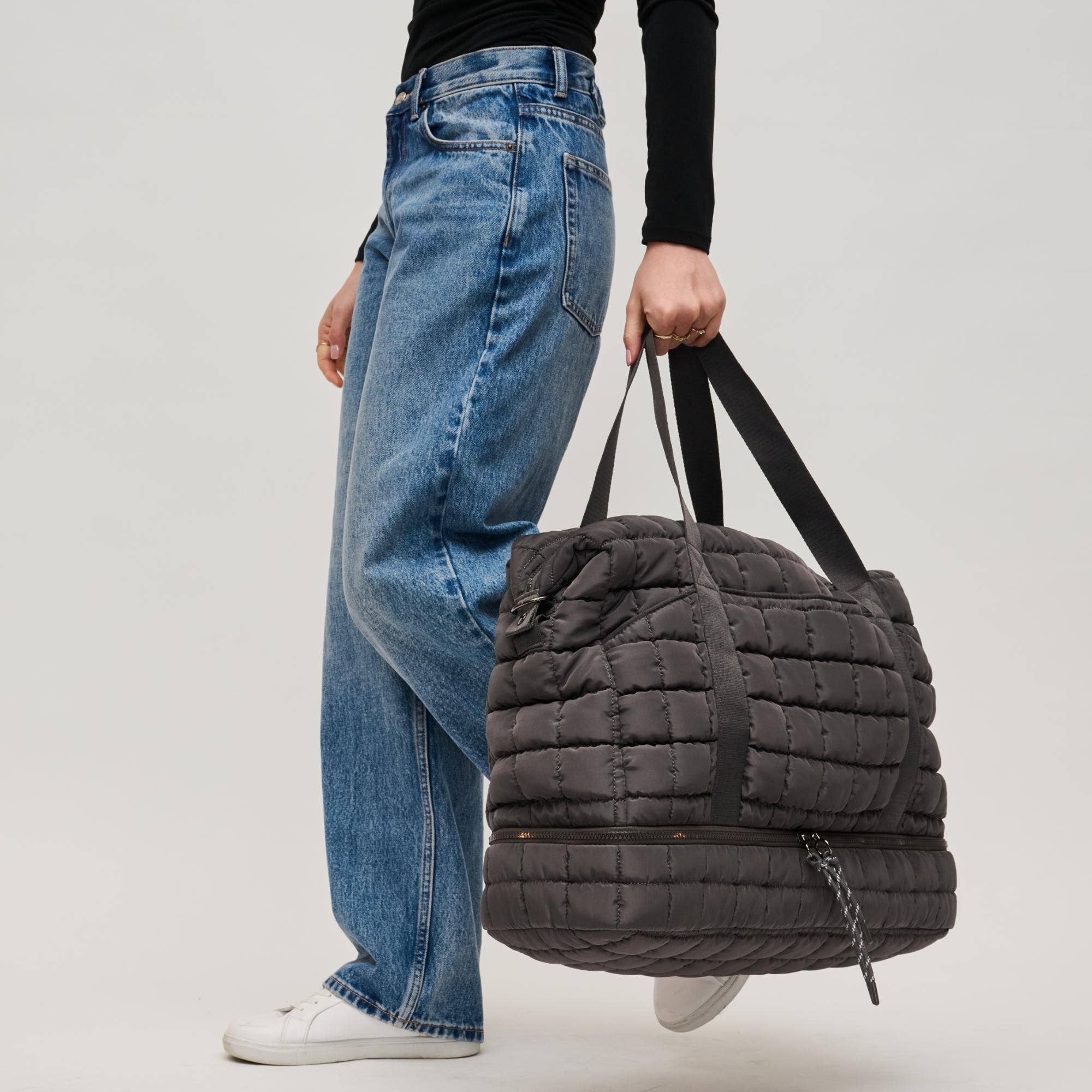 Urban Expressions - Vente Sac de voyage – femme - Sac weekender matelassé en nylon Globetrotter10