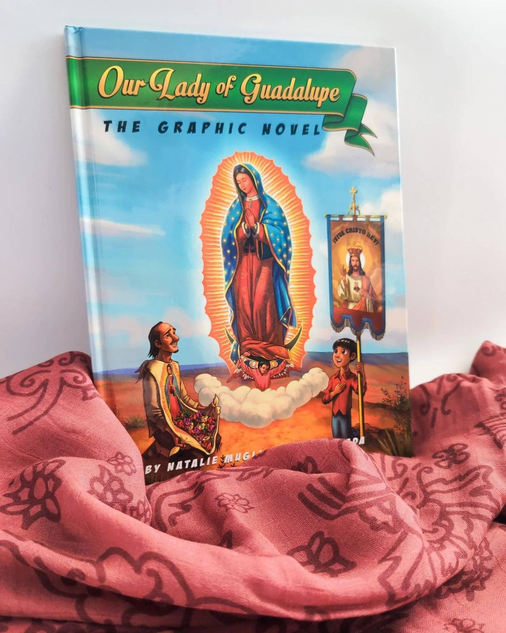 worthy of Agape - Wholesale Swaddle - Baby - Our Lady of Guadalupe Swaddle and Scarf4