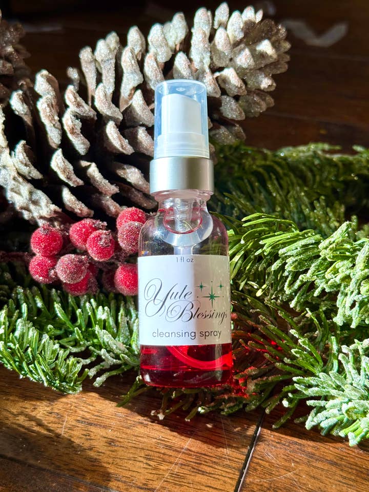 Yule Blessings Cleansing Spray-Rebirth & Renewal for wholesale by Sapphire & Sage
