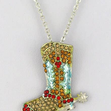 TheTizana - Venta al por mayor Collares con colgantes/abalorios - Collar con colgante Stoned Cowboy Boots2