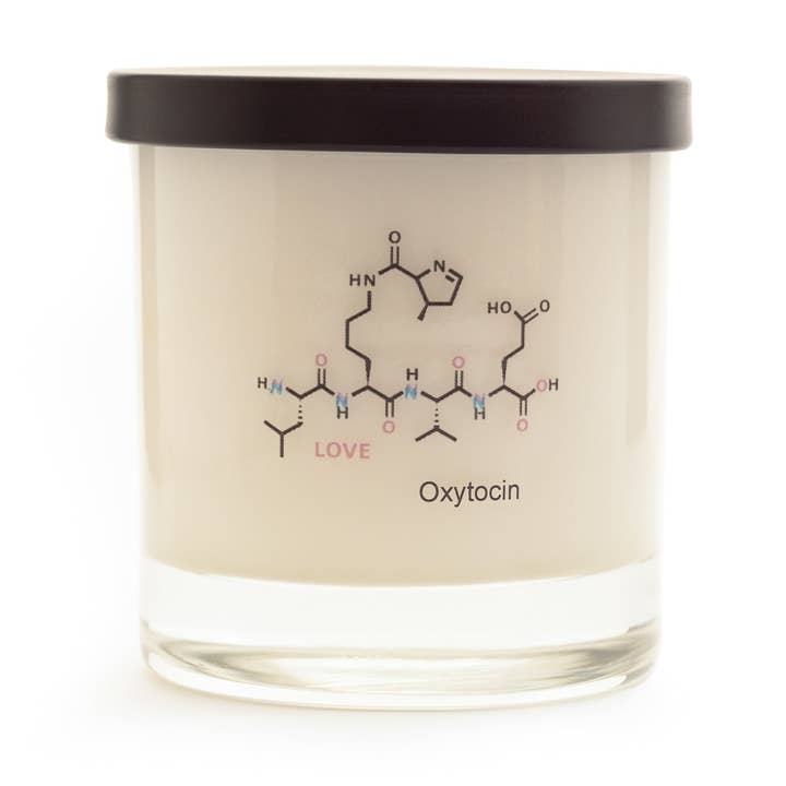 Oxytocin Molecule Soy Candle Chemistry Eco Friendly 8 oz and other Purchase Wholesale net 60. Free Returns & Net 60 Terms on Faire trending on Faire.