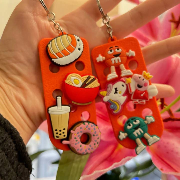 JuliesDecal - Wholesale Keychain - Unisex - Pick Your Key Chain for DIY Unique Special KEYCHAIN Glow in the Dark Keychain Best Quality JuliesDecalDesign4