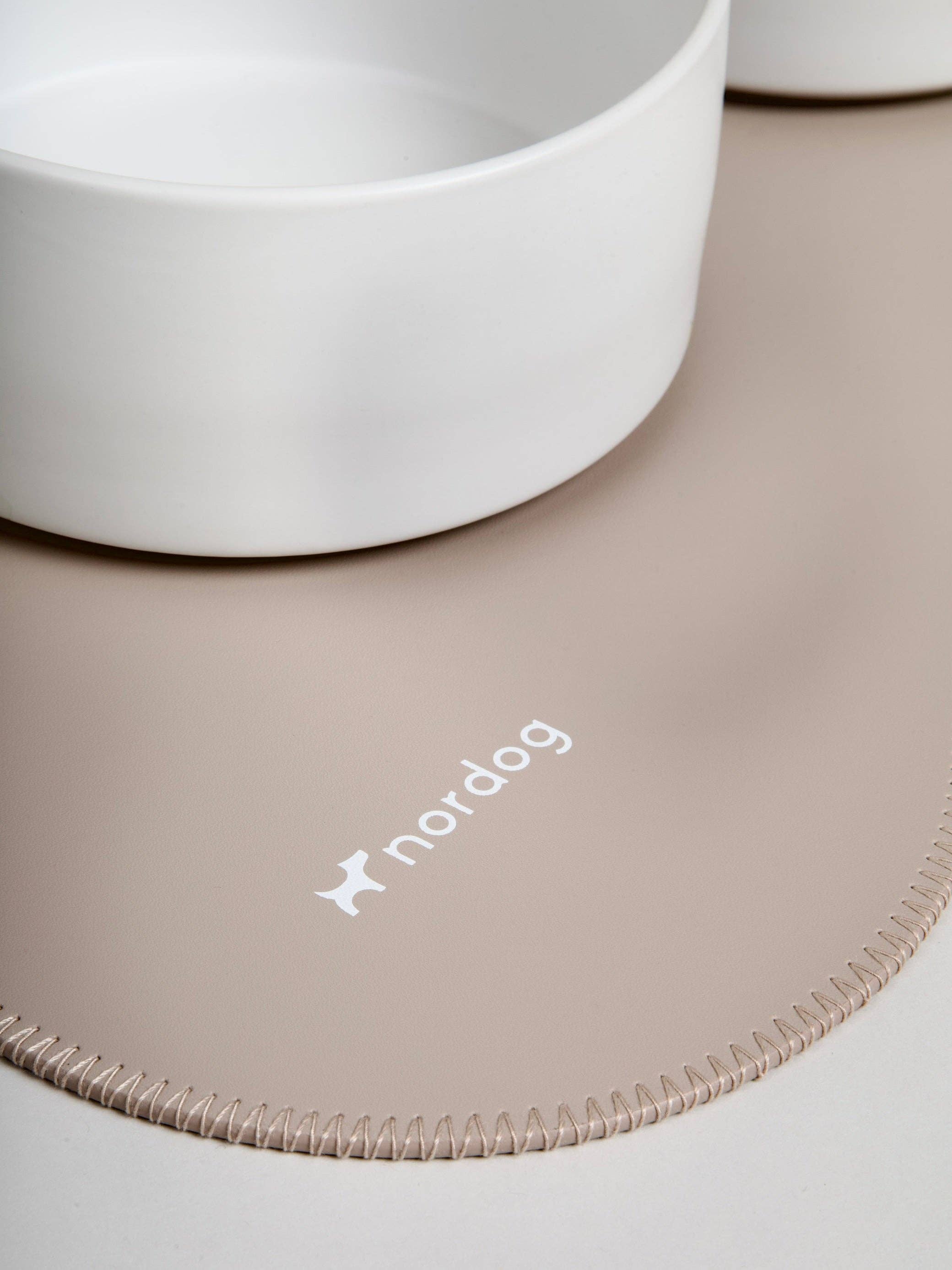 Nordog - Wholesale Pet Food Mat - Dog - Placemat for dog bowls (cappuccino)3
