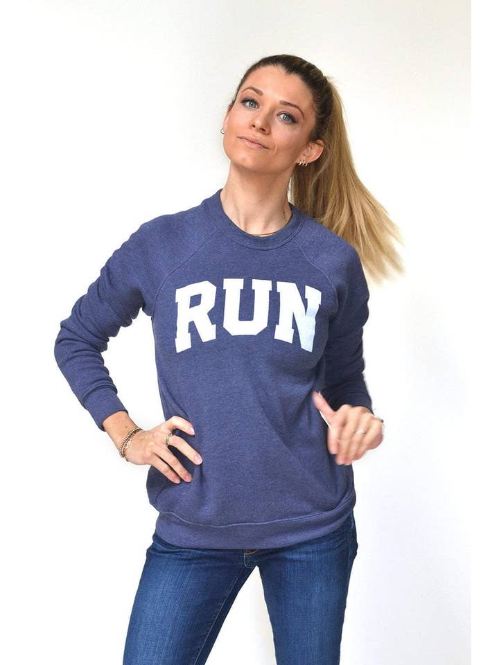 Sarah Marie Running Co - Wholesale Graphic Sweatshirt - Women's - RUN Sweatshirt3