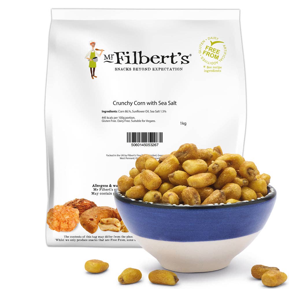 Mr Filbert's – wholesale Puffed snack – Simply Sea Salt Crunchy Corn3