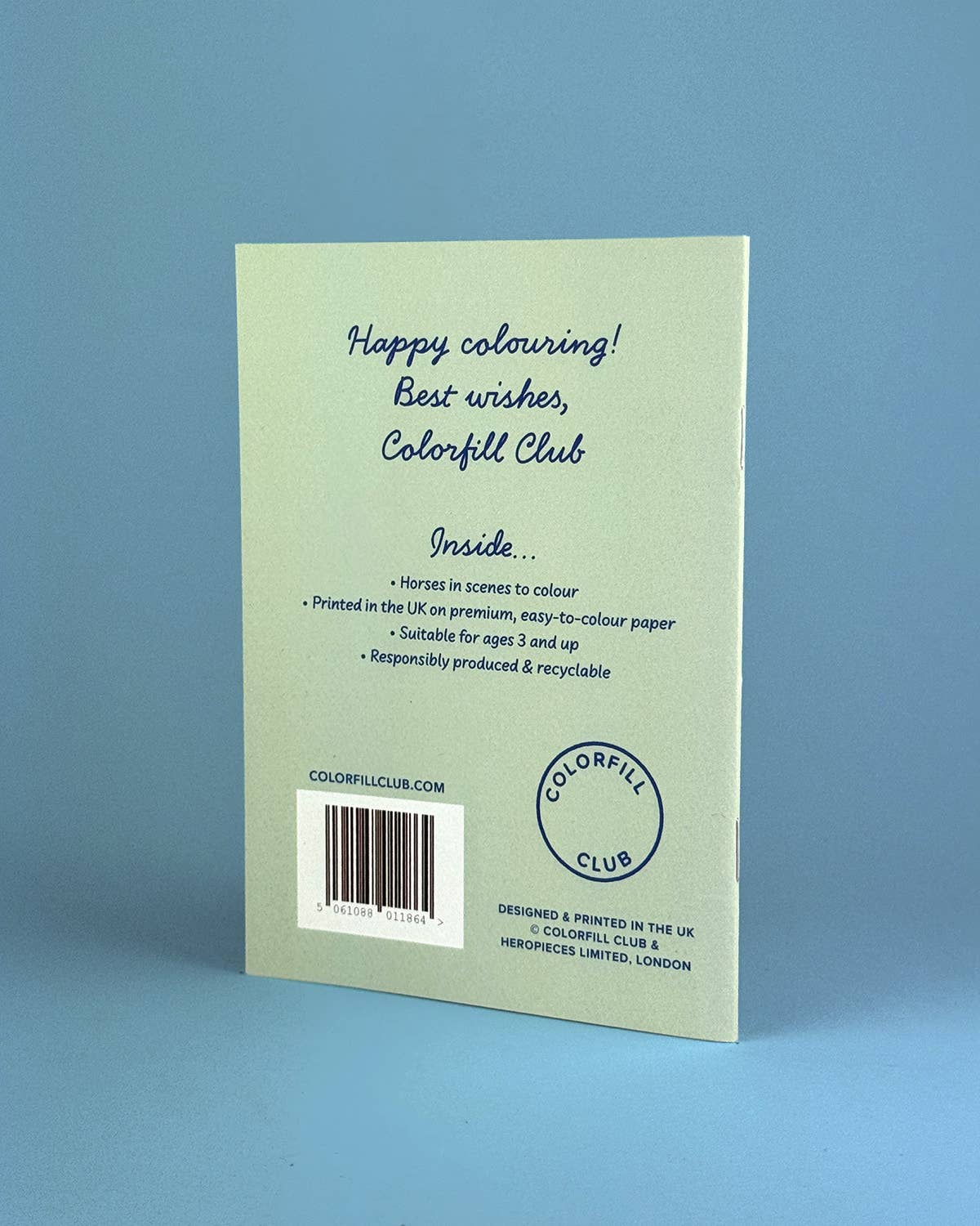 Colorfill Club – wholesale Colouring and activity book – kids and baby – World of Horses Illustrated Colouring Book4