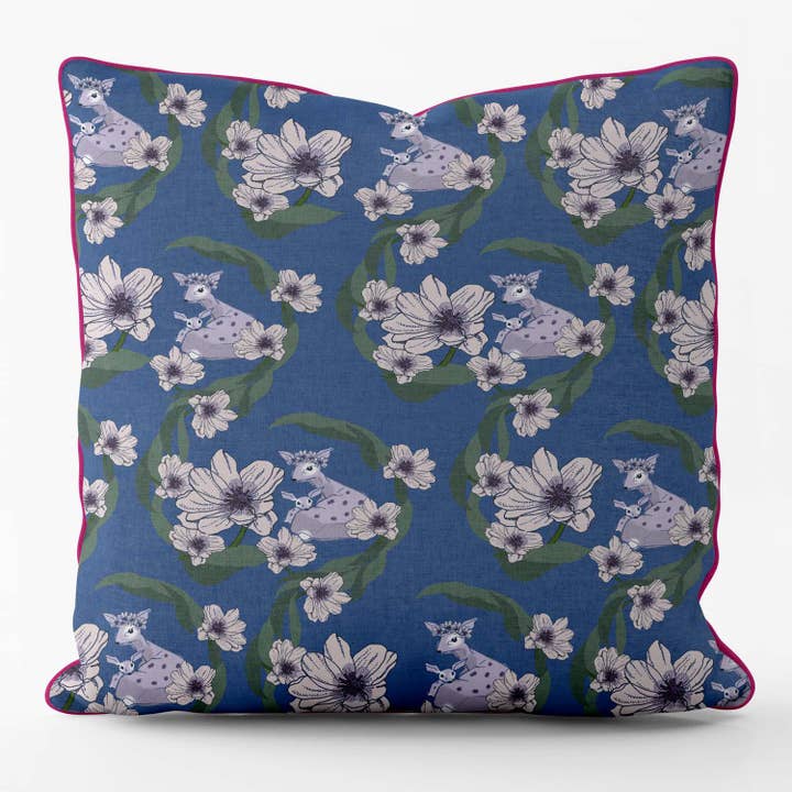 Cojín Winter Deer con forma de plumín, color rosa para venta al por mayor de ART CUSHIONS