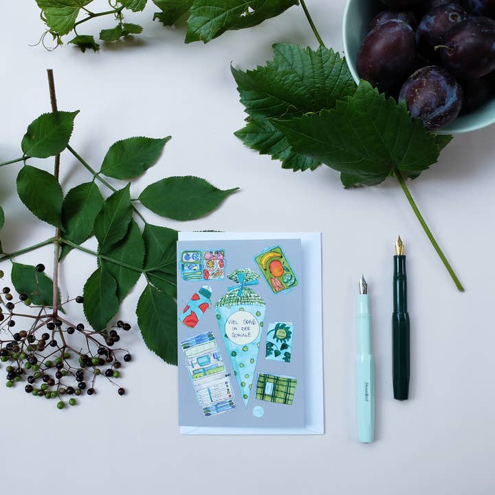 Wonder Of Today - Wholesale Graduation Card - Greeting card A6 school cone2