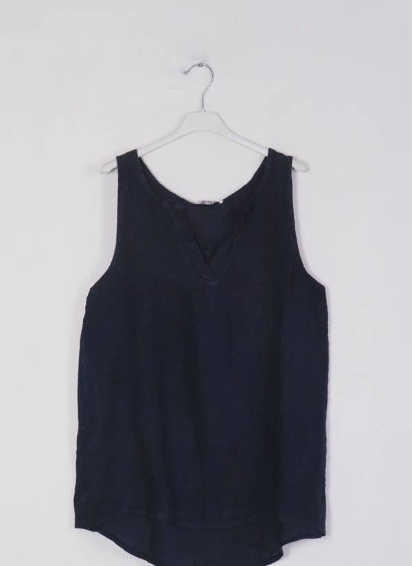 LÉA & LUC - Wholesale Tunic - Women's - 100% Linen Tank Top REF. 3800912