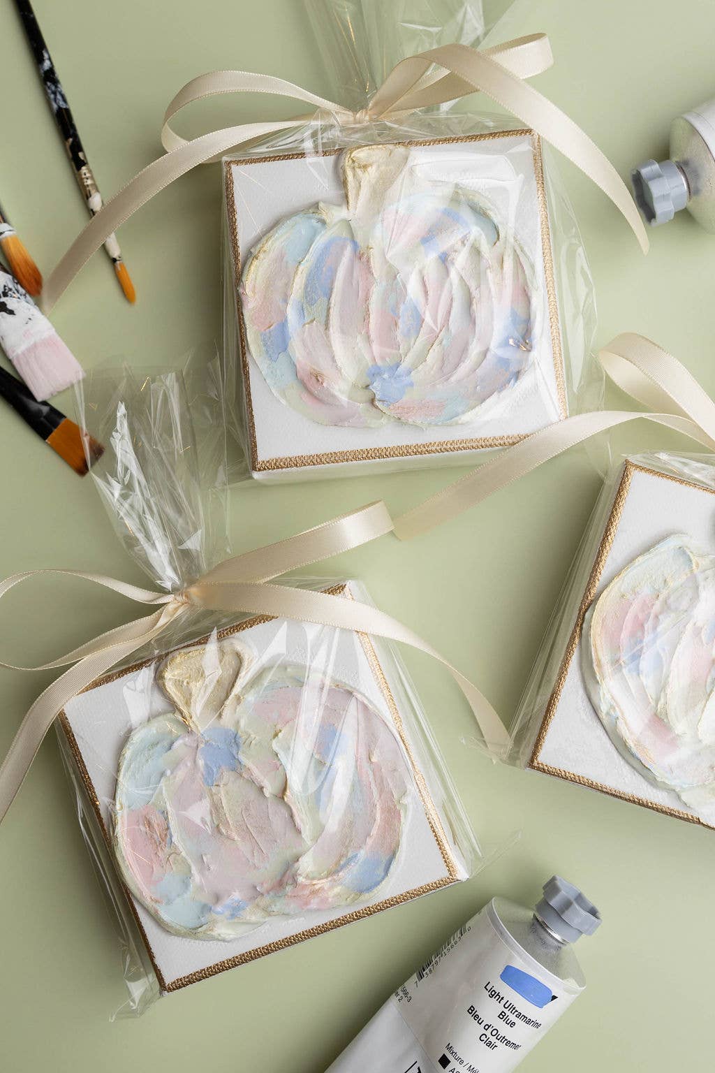 HappiesByAMS - Wholesale Painting/Drawing - Canvas - 4x4 inch - Pumpkins2