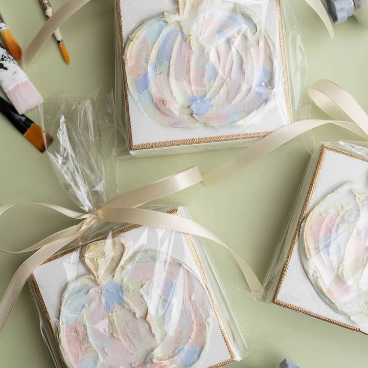 HappiesByAMS - Wholesale Painting/Drawing - Canvas - 4x4 inch - Pumpkins2