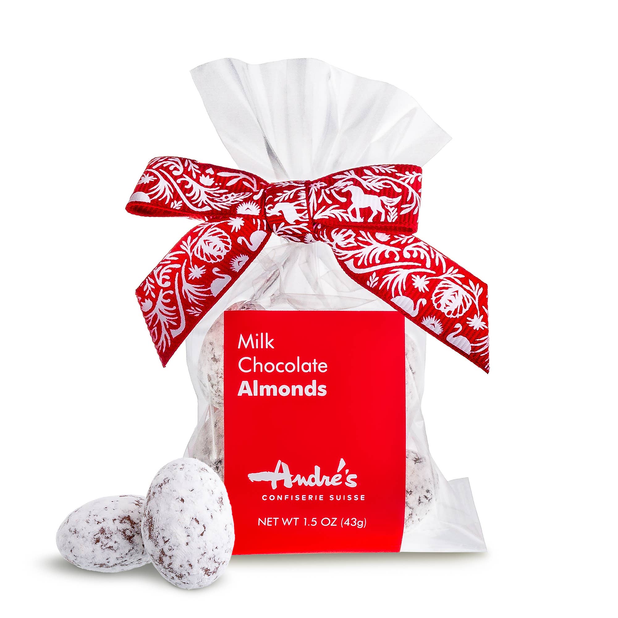 Andre's Chocolates - Wholesale Chocolate Covered Sweets - Chocolate Almonds 3 oz Bag0