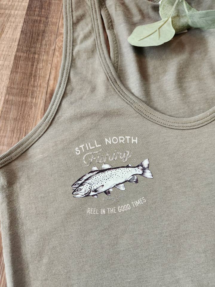 DÉBARDIEUR EN BAMBOU POUR FEMMES REEL GOOD TIMES pour la vente par Still North Design Co