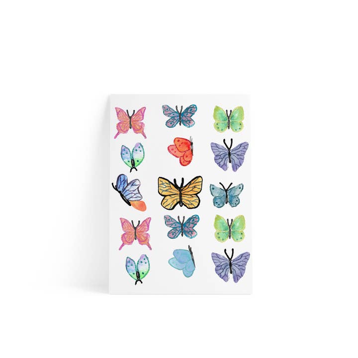 Pegatina de mariposas A4 para venta al por mayor de Pop! by Gaea