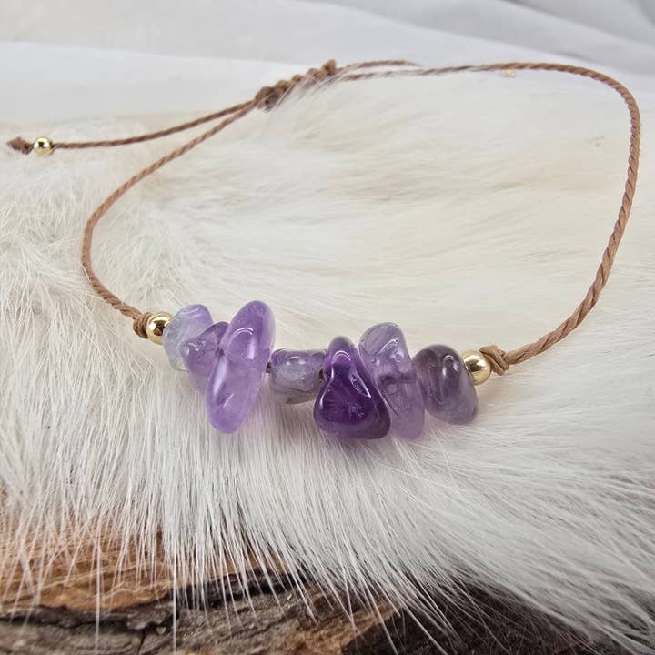 Aquamarine Daydream Wholesale - Wholesale Beaded Bracelet - Adjustable Crystal Chip Bracelets ~ Crystal Healing Jewelry1