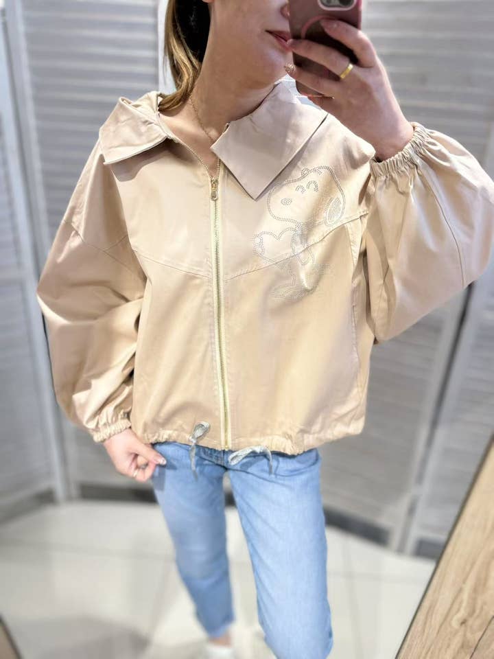 COTTON HOODED ZIP JACKET for wholesale by VICTORIA&ISAAC