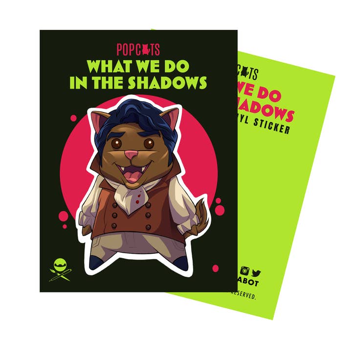 Viago - PopCat Vinyl Sticker for wholesale by The Ninjabot
