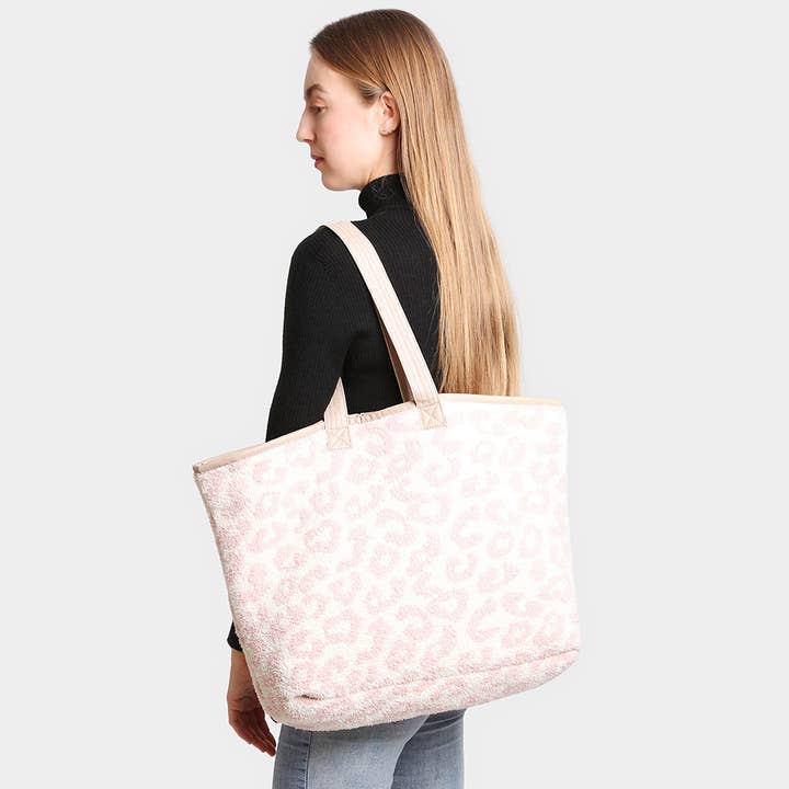 Sensibling Corp. - Wholesale Tote Bag - Women's - Leopard Tote Bag
9