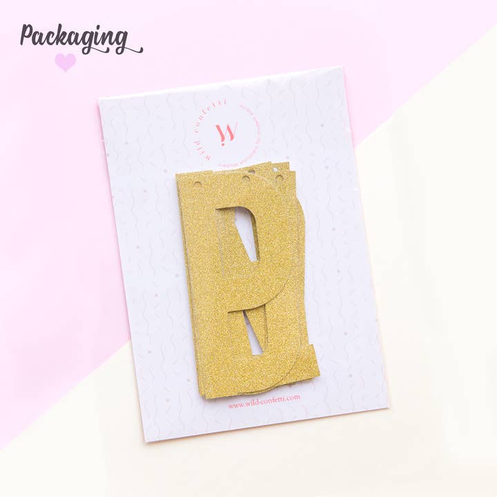 Wild Confetti - Wholesale Party Sign/Banner - Birthday Garland - 30 & Fabulous2