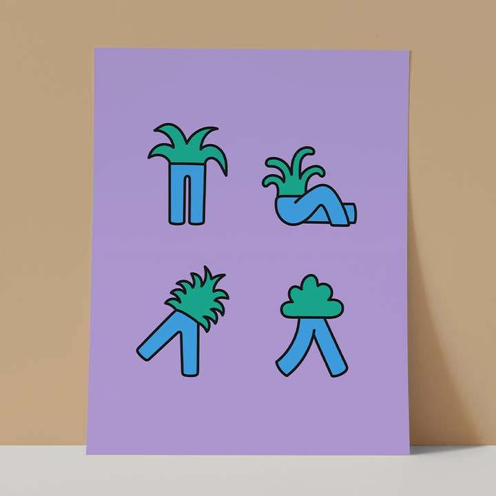 Plant Pants Print for wholesale by Holden Mesk