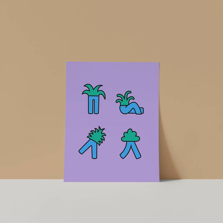 Plant Pants Print for wholesale by Holden Mesk